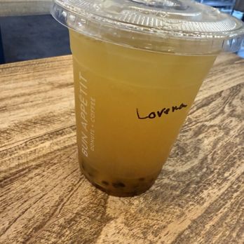 Bun Appetit - Passion Mango Iced Green Tea - Donuts Near Me - Fremont, California