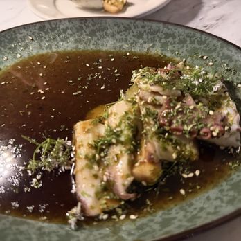 Holy Saints - Octopus Carpaccio - New American Near Me - Pasadena, California Holy Saints - Octopus Carpaccio - New American Near Me - Pasadena, California