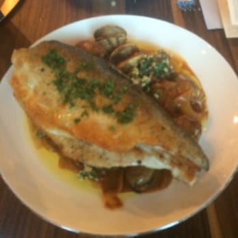 Mabel Gray - Oh, my, gosh!! This was my favorite dish of the night. Trout with curry, I never would've thought to put them together. YUM - New American Near Me - Hazel Park, Michigan