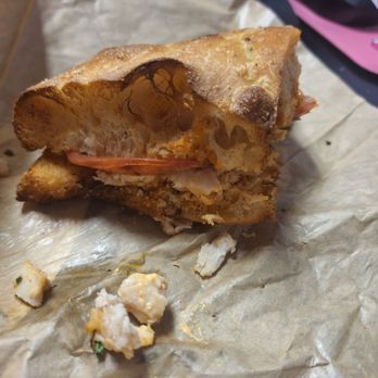 Panera Bread - Half Toasted Frontega Chicken sandwich - Salad Near Me - New York, New York