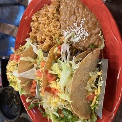 3 golden tacos