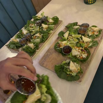 Holey Moley - Thai Crunch Lettuce Cups - Mini Golf Near Me - Irvine, California Holey Moley - Thai Crunch Lettuce Cups - Mini Golf Near Me - Irvine, California