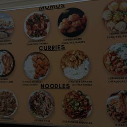 Curries And Momos - Menu