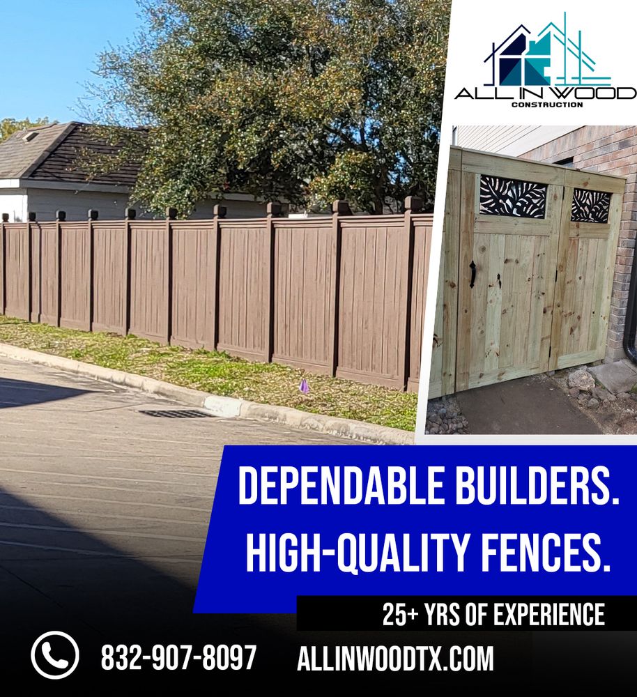 Slide of All In Wood Construction