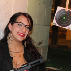 N J Firearms Academy - Desert Eagle makes some really big holes...  :)