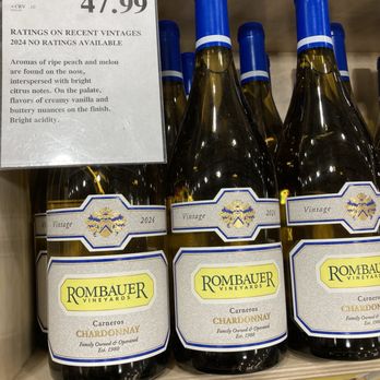 Costco - Rombauer Chardonnay - Wholesale Stores Near Me - Murrieta, California