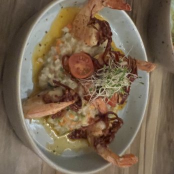 Gran Lumière - Garlic Shrimp risotto - French Near Me - Tizimín, YUC Gran Lumière - Garlic Shrimp risotto - French Near Me - Tizimín, YUC