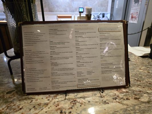 Menu photo 1 Echo & Rig Las Vegas, NV