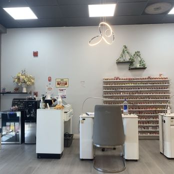 Pine Nails & Spa - Reception area and nail stations - Nail Salons Near Me - Chino Hills, California Pine Nails & Spa - Reception area and nail stations - Nail Salons Near Me - Chino Hills, California