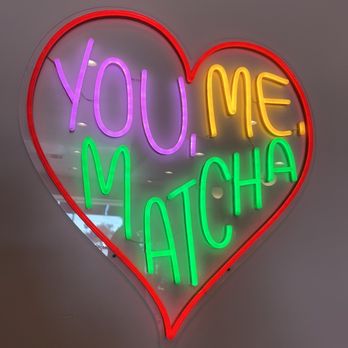 Holy Matcha - Adorable neon sign - Tea Rooms Near Me - San Diego, California Holy Matcha - Adorable neon sign - Tea Rooms Near Me - San Diego, California