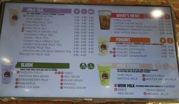 Menu photo 6 Kung Fu Tea Montclair, NJ Menu photo 6 Kung Fu Tea Montclair, NJ