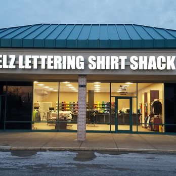 Pelz Lettering Shirt Shack - Storefront - Screen Printing/T-Shirt Printing Near Me - Sandusky, Ohio Pelz Lettering Shirt Shack - Storefront - Screen Printing/T-Shirt Printing Near Me - Sandusky, Ohio