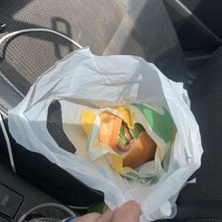 Subway - can't even wrap a sandwich right