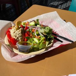 Coffee N Cream - Stuffed tomato with tuna salad