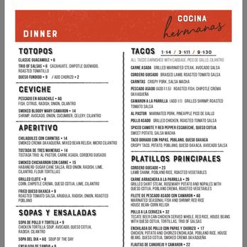 Cocina Hermanas - Great menu! AND they have Flan! - Mexican Near Me - Danville, California Cocina Hermanas - Great menu! AND they have Flan! - Mexican Near Me - Danville, California