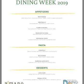 Abbiocco by a mano - Syracuse Dining Week Menu '19 - Italian Near Me - Syracuse, New York Abbiocco by a mano - Syracuse Dining Week Menu '19 - Italian Near Me - Syracuse, New York