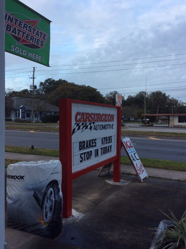 CAR SURGEON Updated June 2024 1023 N Woodland Blvd, Deland, Florida