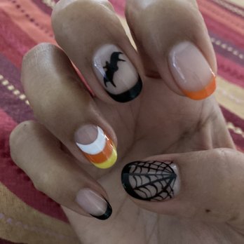Mai Nail Bar - Nailed it! Halloween nails by Wanda - Nail Salons Near Me - Pasadena, California Mai Nail Bar - Nailed it! Halloween nails by Wanda - Nail Salons Near Me - Pasadena, California