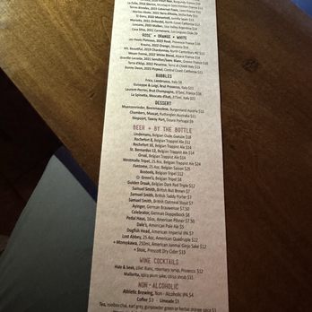 FLG Terroir - Wine menu - Wine Bars Near Me - Flagstaff, Arizona