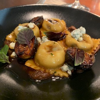 Bludorn - Bludorn, Short Rib Ravioli - New American Near Me - Houston, Texas