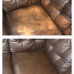 Leather Repair OC - Wear and tear: restored