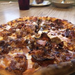 South Congaree House of Pizza & Family Restaurant - Meat lovers 12in, 12 year old son ate it all and said it was delicious