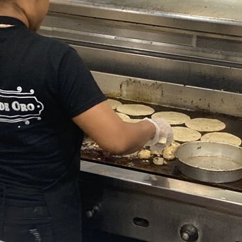 El Molino De Oro - Making shrimp burrito - Mexican Near Me - San Juan Capistrano, California
