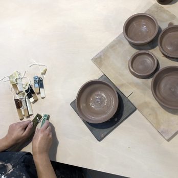 Costa Mesa Ceramics - Choosing glazes - Art Classes Near Me - Costa Mesa, California