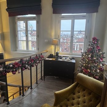 Augustine, a Luxury Collection Hotel, Prague - Tower room at Christmastime - Hotels Near Me - Prague, Puerto Rico