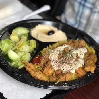 Mediterranean Grill - Chicken shawarma plate - Mediterranean Near Me - Bellevue, Washington