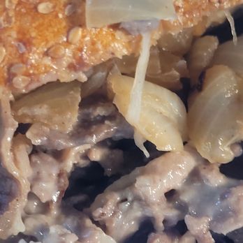 Uncle Gus' Steaks - Cheese and onions incorporated nicely - Cheesesteaks Near Me - Philadelphia, Pennsylvania Uncle Gus' Steaks - Cheese and onions incorporated nicely - Cheesesteaks Near Me - Philadelphia, Pennsylvania