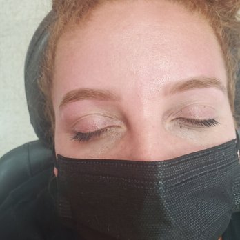 Angel Threading & Beauty - Eyebrows Tint light brown.
Happy customer with her happy eyebrows. 
Please do come and check us out. - Threading Services Near Me - La Mirada, California