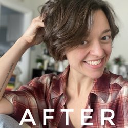 Summer Hours Salon - After- subtle shaping without losing length, added dimension and vitality