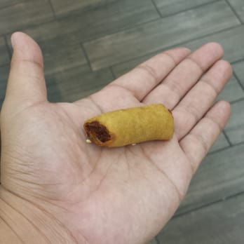 Chowking - What is this 1" piece of nothingness?! The menu shows a picture of lumpia at least 3-4 inches. Do NOT order. - Chinese Near Me - San Diego, California Chowking - What is this 1" piece of nothingness?! The menu shows a picture of lumpia at least 3-4 inches. Do NOT order. - Chinese Near Me - San Diego, California