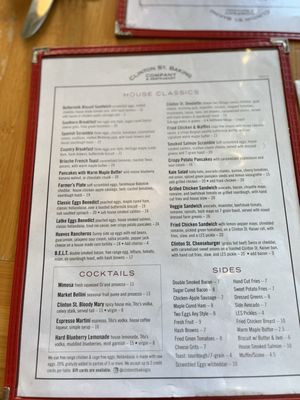 Menu photo 1 Clinton St. Baking New York, NY