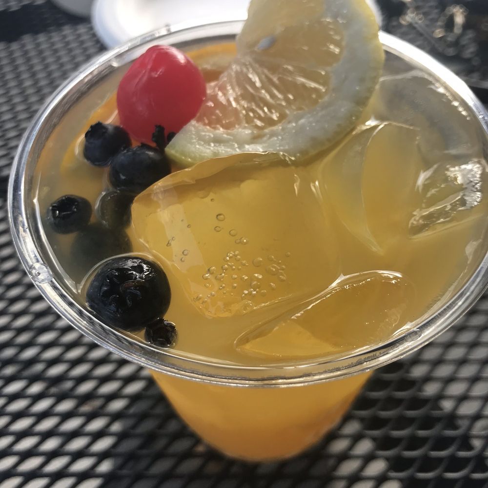 The Pour Yard - White sangria - Desserts Near Me - Quincy, Massachusetts