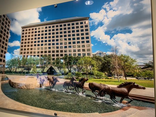 The Mustangs of Las Colinas Sculpture and Museum and Visitors Center by null