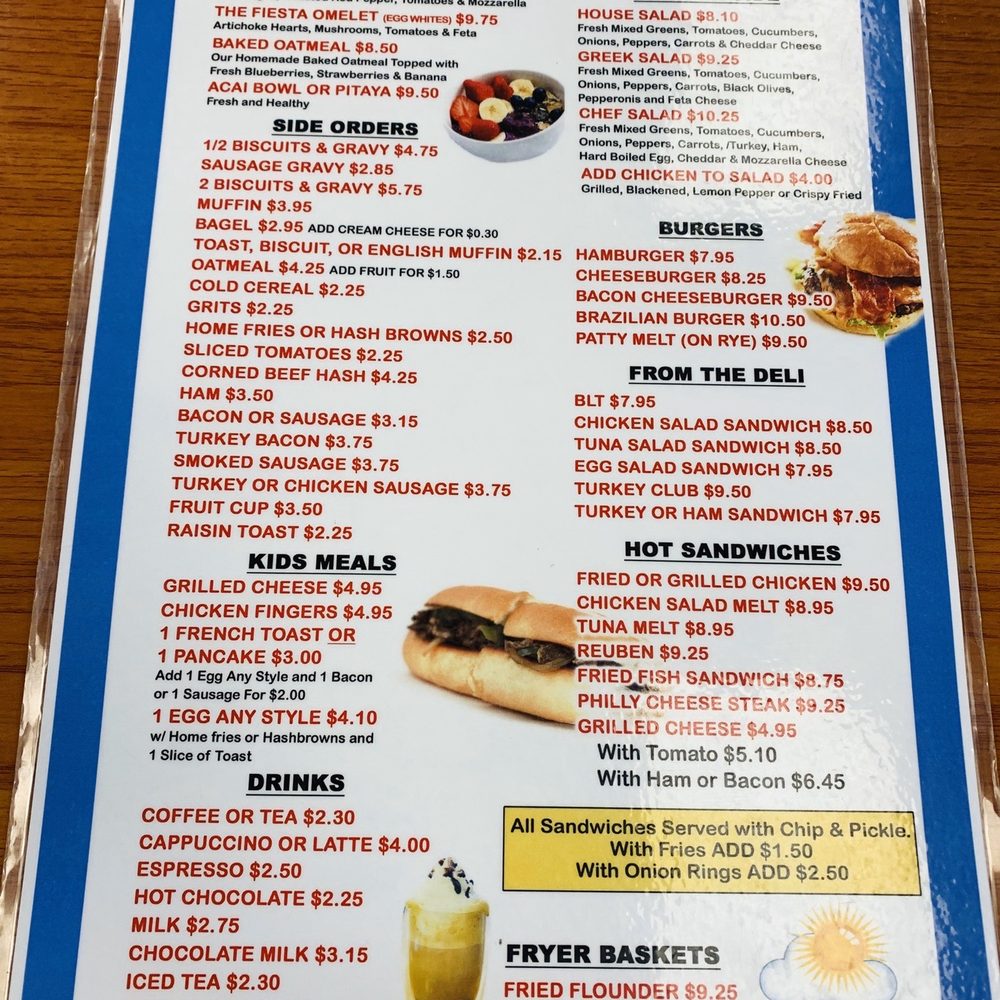 Sunnyside Cafe - Menu (March 2020) - Cafes Near Me - Melbourne Beach, Florida Sunnyside Cafe - Menu (March 2020) - Cafes Near Me - Melbourne Beach, Florida