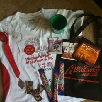 See Jane Run 1/2 Marathon and 5K - Some of the free swag - Races & Competitions Near Me See Jane Run 1/2 Marathon and 5K - Some of the free swag - Races & Competitions Near Me