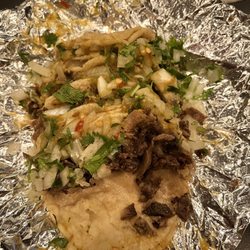 Asked specifically for onion and cilantro on the side. Welp!