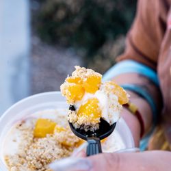 Foodie Fit - Northwest - Healthy, gluten free, protein packed Peach Parfait