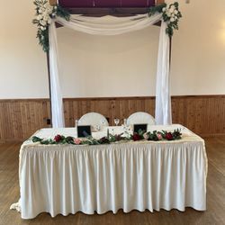 Spring Hill Lodge - Nice sweetheart table set up.