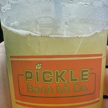 Pickle Banh Mi - Long Beach - Pineapple mint was refreshing - Vietnamese Near Me - Long Beach, California
