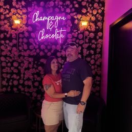 Our server took our fabulous pic.