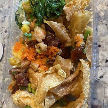 Lei'd Island Kitchen - Poke nachos - Hawaiian Near Me - Vienna, Virginia Lei'd Island Kitchen - Poke nachos - Hawaiian Near Me - Vienna, Virginia