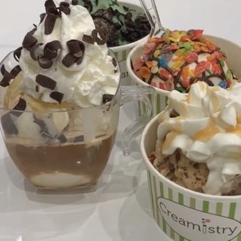 Creamistry - Affogato, Quantom Coffee, Own creation, Mint - Ice Cream & Frozen Yogurt Near Me - Houston, Texas