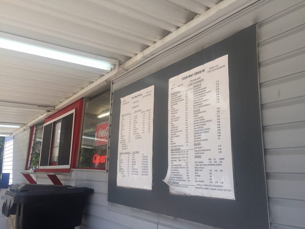 FOUR WAY DRIVEIN Updated September 2024 Highway 225 S, Chatsworth