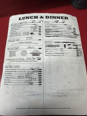 Menu photo 2 Tammy’s Diner Ringgold, VA