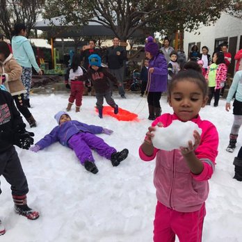 YMCA - Play & Learn Preschool - Making snowballs and snow angels, as winter stopped by the preschool. - Preschools Near Me - Long Beach, California YMCA - Play & Learn Preschool - Making snowballs and snow angels, as winter stopped by the preschool. - Preschools Near Me - Long Beach, California