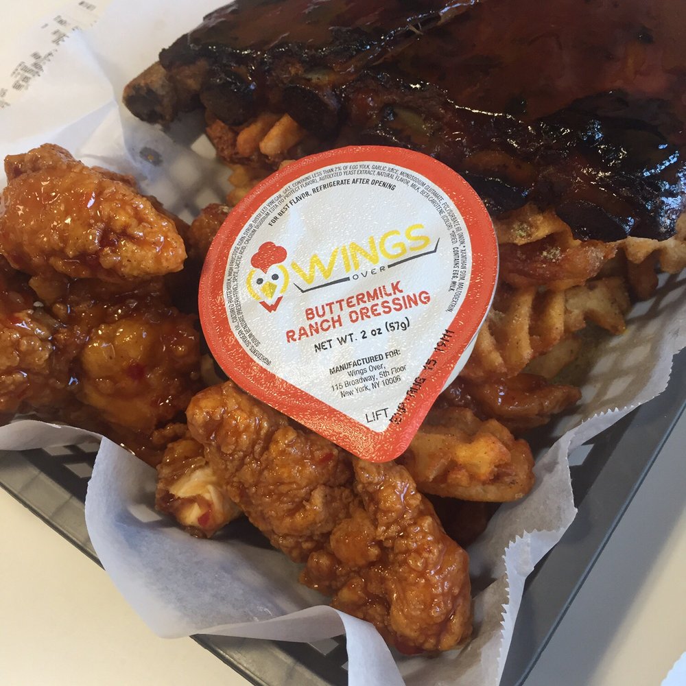 Wings Over Ithaca - Close up of the ribs and boneless chicken - Chicken Wings Near Me - Ithaca, New York Wings Over Ithaca - Close up of the ribs and boneless chicken - Chicken Wings Near Me - Ithaca, New York